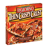 Digiorno Pizza Thin Crispy Crust Four Meat Left Picture